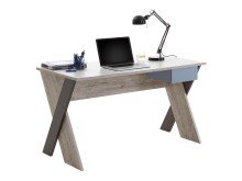 Schreibtisch >Ferdy< in Sandeiche - 135x75x67,5cm...