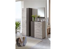 Wandspiegel >Marijo< in Lava - 50x67.5x18.5cm (BxHxT)