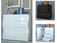 Highboard >Onda< - 90x81,2x40cm (BxHxT)