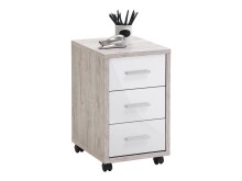 Rollcontainer >Felic< in Sandeiche - 35x59x42cm...