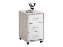 Rollcontainer >Felic< in Sandeiche - 35x59x42cm...