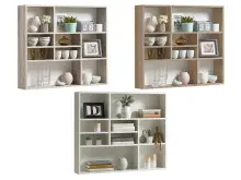 Wandregal >Garrott I< - 90x78,5x16cm (BxHxT)