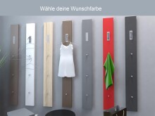 Garderobenpaneel >Storing< - 15x170x2,5cm (BxHxT)