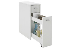 Unterschrank >Elie< in Weiß - 20x61x45cm (BxHxT)