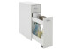 Unterschrank >Elie< in Weiß - 20x61x45cm (BxHxT)