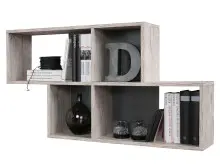 Wandregal >Kerstin I< - 100x53x20cm (BxHxT)