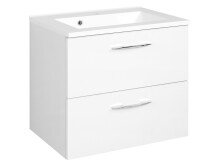 Waschtisch-Set >Porto I< in Weiß aus Metall -...