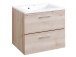 Waschtisch-Set >Porto I< in chromglänzend aus Metall - 60x54x48cm (BxHxT)