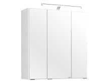 Spiegelschrank >Porto I< in Weiß - 60x66x20cm...