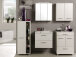 Spiegelschrank >Porto I< in Weiß - 60x66x20cm (BxHxT)