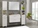 Spiegelschrank >Porto I< in Weiß - 80x66x20cm (BxHxT)