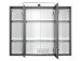 Spiegelschrank >Porto I< in Graphitgrau - 80x66x20cm (BxHxT)
