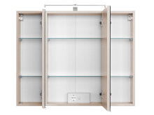 Spiegelschrank >Porto I< in Buche Iconic - 80x66x20cm (BxHxT)