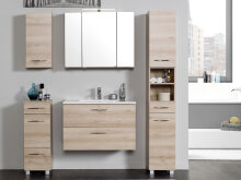 Spiegelschrank >Porto I< in Buche Iconic - 80x66x20cm (BxHxT)