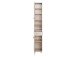 Seitenschrank >Porto III< in silberfarben aus Metall - 30x185x35cm (BxHxT)