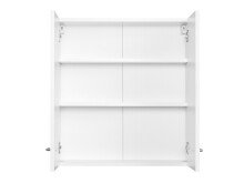 Hängeschrank >Porto I< in Weiß aus Metall - 60x64x20cm (BxHxT)