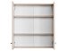 Hängeschrank >Porto I< in chromglänzend aus Metall - 60x64x20cm (BxHxT)