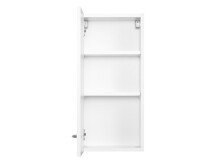 Hängeschrank >Porto II< in Weiß aus Metall - 30x64x20cm (BxHxT)