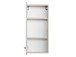 Hängeschrank >Porto II< in chromglänzend aus Metall - 30x64x20cm (BxHxT)