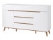 Sideboard >Griffith< in Weiß/Matt aus MDF - 169x101x40cm (BxHxT)