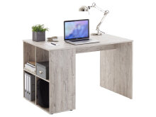 Schreibtisch >Oswald I< in Sandeiche - 117x75x73cm (BxHxT)