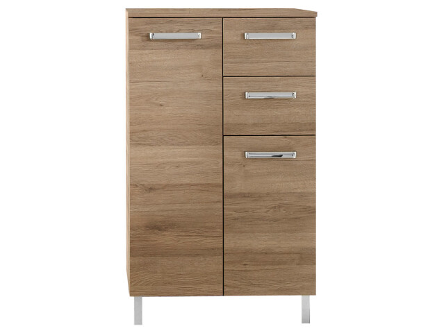 Midischrank >Sheela< in Sanremo Eiche Terra quer - 60x100,5x33cm (BxHxT)