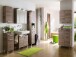 Waschbeckenunterschrank >Sheela< in Sanremo Eiche Terra quer - 60x62x33 (BxHxT)