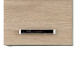 Hängeschrank >Sheela I< in Chrom-Glanz - 30x70x20cm (BxHxT)