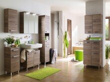 Spiegelschrank >Sheela IV< in Sanremo-Eiche/Terra - 65x72x20cm (BxHxT)