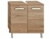 Badezimmer-Set >Sheela I< (5-teilig) in Chrom-Glanz - 150x195,5x33cm (BxHxT)