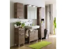 Badezimmer-Set >Sheela II< in Chrom-Glanz -...