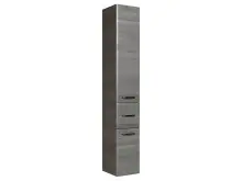 Hochschrank >Abelica I< in Graphit Struktur aus...