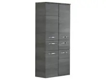 Midischrank >Abelica II< in Graphit Struktur aus...