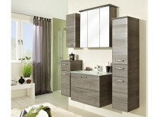 Spiegelschrank >Abelica II< in Graphit Struktur -...