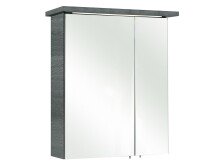 Badezimmer-Set >Abelica I< (5-teilig) in Graphit Struktur - 150x185,5x33 (BxHxT)