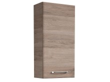 Hängeschrank >Carrie< in Chrom-Glanz aus Glas - 35x70x20cm (BxHxT)