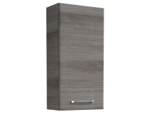 Hängeschrank >Carrie< in Chrom-Glanz aus Glas - 35x70x20cm (BxHxT)