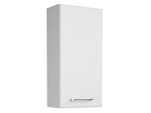 Hängeschrank >Carrie< in Chrom-Glanz aus Glas...