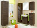 Hängeschrank >Carrie< in Chrom-Glanz aus Glas - 35x70x20cm (BxHxT)