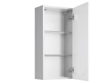 Hängeschrank >Carrie< in Weiß/Glanz aus Glas - 35x70x20cm (BxHxT)