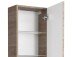 Hängeschrank >Carrie I< in Chrom-Glanz aus Glas - 35x70x20cm (BxHxT)