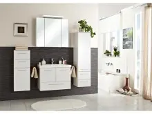 Badezimmer-Set >Carrie II< (5-teilig) in Weiß...
