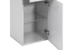 Badezimmer-Set >Carrie II< (5-teilig) in Weiß aus Keramik