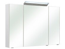 Badezimmer-Set >Carrie III< (5-teilig) in Weiß aus Glas