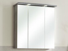 Spiegelschrank >Hanny< in Betonoptik - 65x72x20cm...
