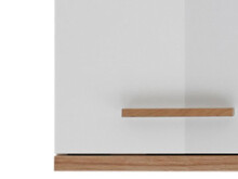 Hängeschrank >Jenn I< in Weiß/Hochglanz...