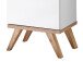 Badezimmer-Set >Jenn I< (7-teilig) in Weiß aus Glas - 161,5x205x46cm (BxHxT)