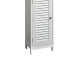 Hochschrank >Jonathan< in Weiß/LI aus MDF - 32x170,5x30cm (BxHxT)