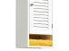 Hängeschrank >Jonathan< in Weiß aus MDF - 32x68x22,5cm (BxHxT)