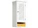 Hängeschrank >Jonathan< in Weiß aus MDF - 32x68x22,5cm (BxHxT)